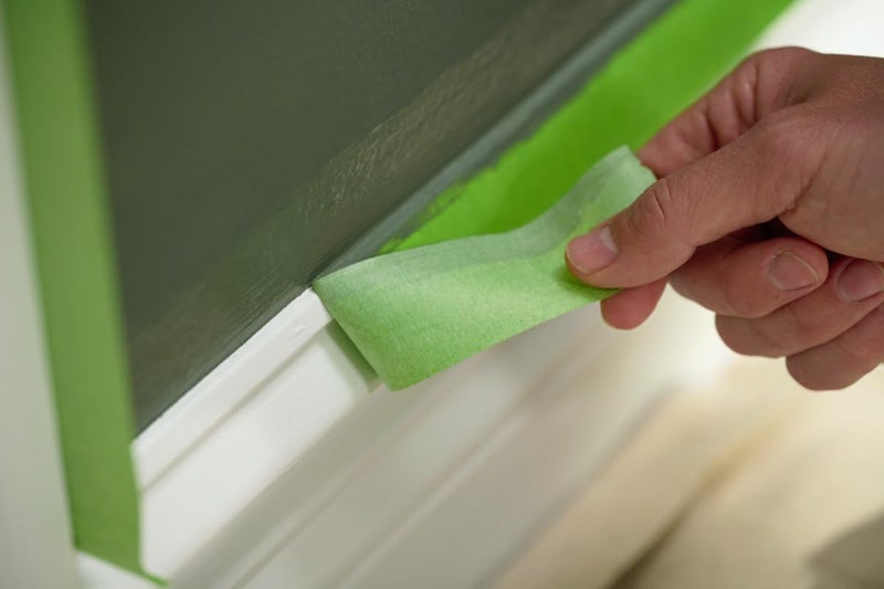 FrogTape MultiSurface Painters Tape with PAINTBLOCK 2 Inch Wide 188 In x 60 Yds Medium Adhesion Green 8 Rolls 242835 - Image 2