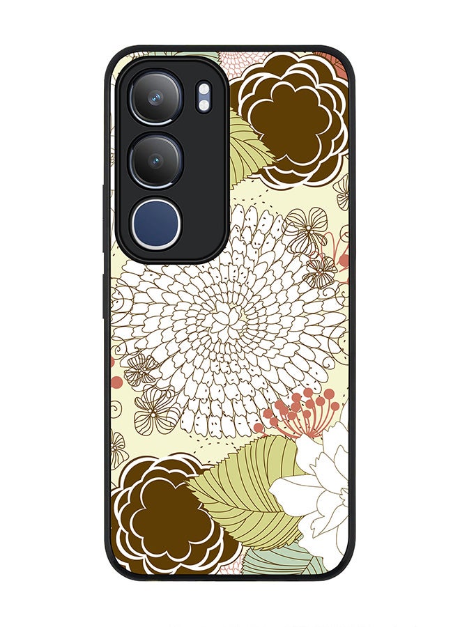 Stylizedd For vivo Y19s / Y19s Pro Case,Slim fit Camera Protection, Shockproof Thin Phone cover  - Blooming Flower