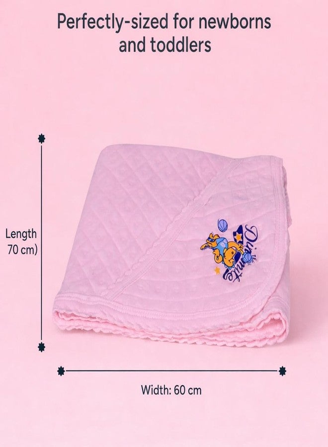 Sathiyas 100% Soft Cotton Baby Hooded Towels - Pack of 2, 70x60 cm, Assorted - Image 5