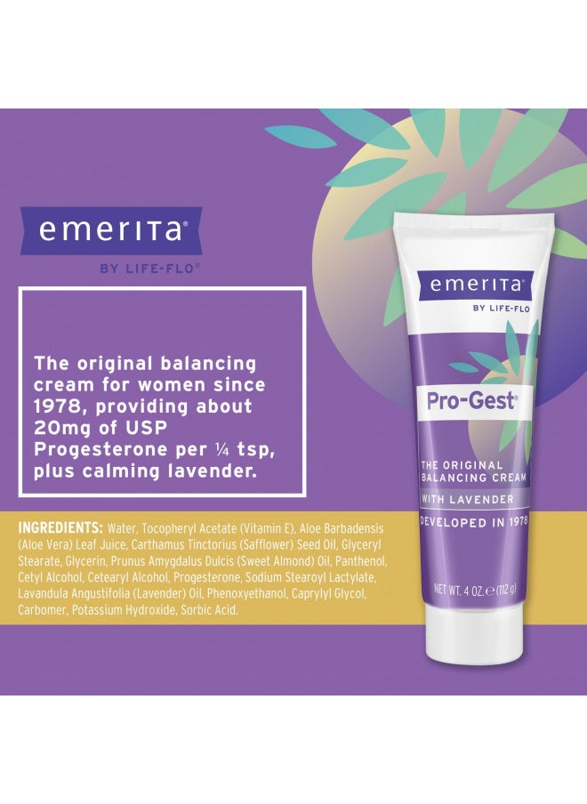 Emerita Pro-Gest Cream - Lavender - 4 oz - pzsku/ZE0E241DC7017235A0D39Z/45/_/1728156737/e3f9dd21-2ee2-48de-a82e-4f7add7c3ca8