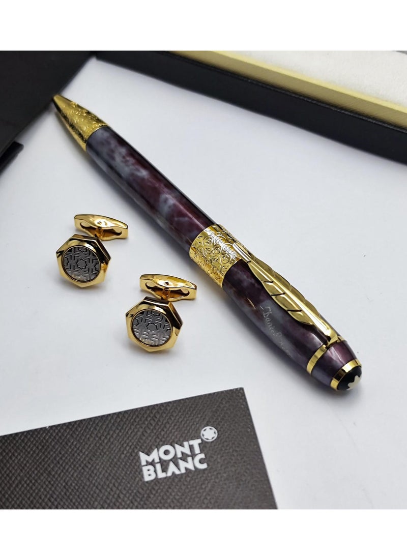 Plan 30 Dias Mont Blanc pen with cuff