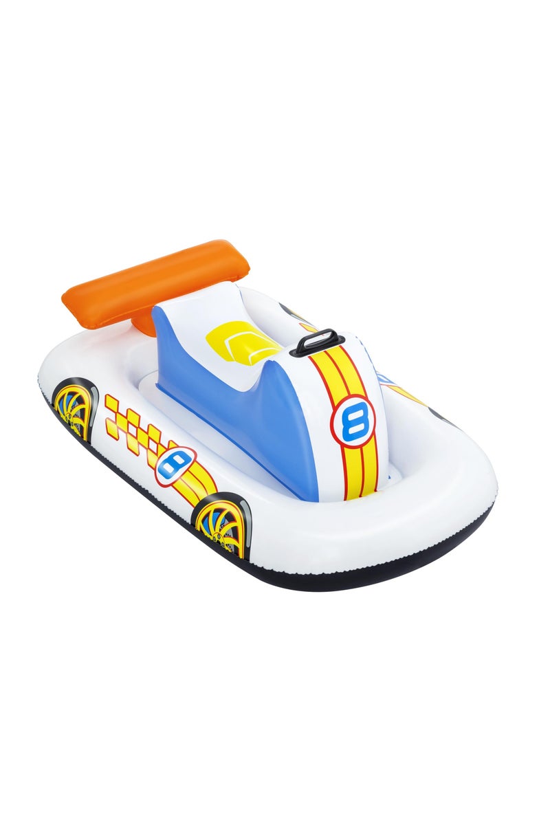 Bestway Sports Car Ride-On 110x75cm  | Inflatable Baby Float | Baby Pool Float | Summer Water Toy | Pool & Beach Toy - Image 5