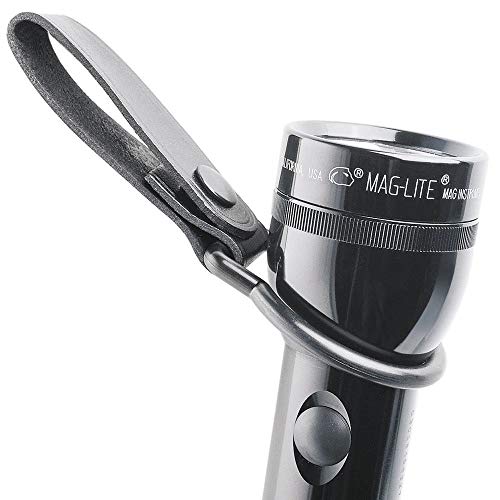 Maglite Black Plain Leather Belt Holder for D-Cell Flashlight - Image 4