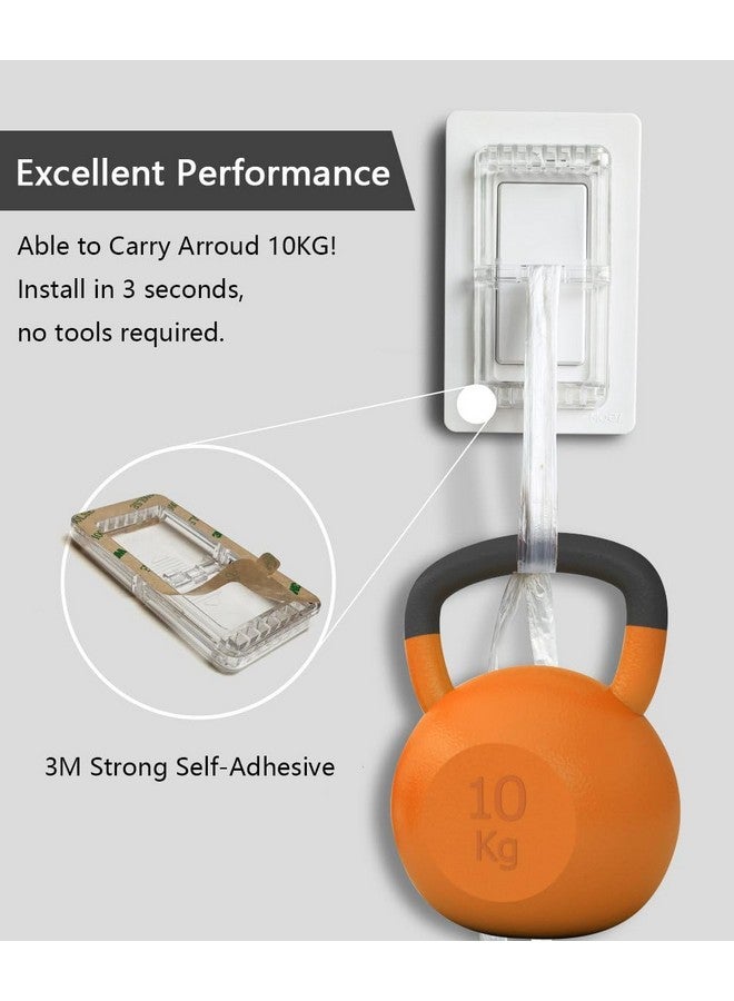 ILIVABLE حماية مفتاح الضوء للوحة الحائط بدون براغي، غطاء مفاتيح روكر ذاتي اللصق من ILIVABLE لحماية الأطفال يمنع التشغيل/الإيقاف العرضي مع السماح بالوصول (شفاف، 1 عبوة) - Image 3