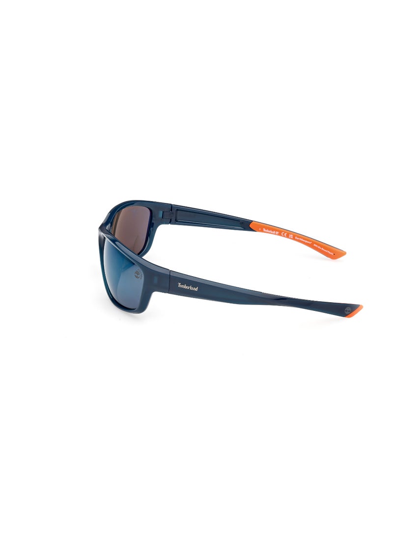 Timberland Plastic Rectangular Full Rim Men Polarized Sunglass - Image 4