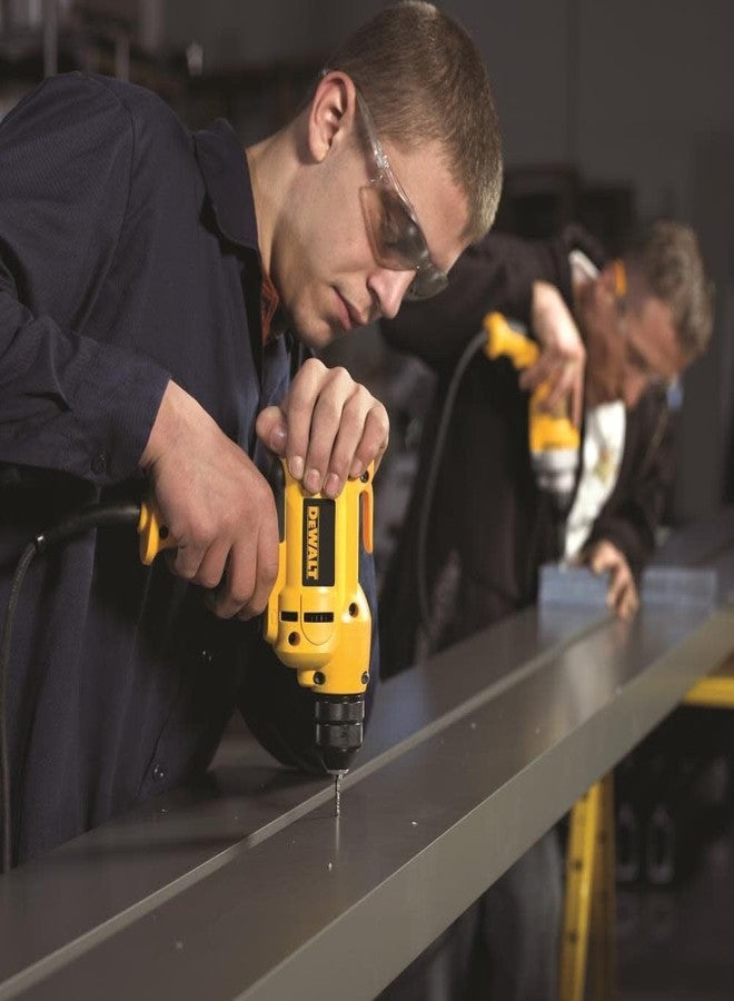 ديوالت مثقاب دي والت، 8.0 أمبير، 3/8 بوصة، زناد سرعة متغيرة، مقبض متوسط للراحة، سلكي (DWD115K) - Image 2