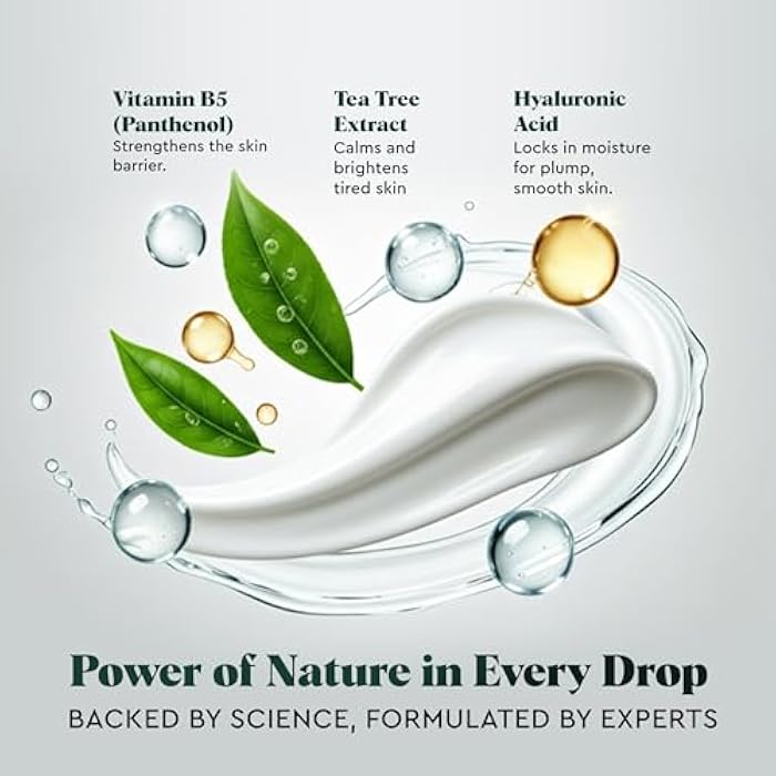 The Wolf Project Wolf Project Advanced Skin Care Face Moisturizer Gel Cream, Anti Aging Face Gel Serum with Hyaluronic Acid, Bamboo Water, Tea Tree Leaf, Ginger Root, Ginseng - For All Skin Types, 3.38 oz - Image 3