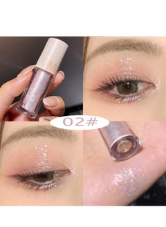 KASTWAVE Liquid Glitter Eyeshadow - Long-Lasting, Waterproof, Long Lasting, Quick-Drying, Non-Greasy, Create multi-dimensional Beauty Eye Looks easily (5PCS)  - Image 3