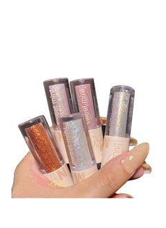 KASTWAVE Liquid Glitter Eyeshadow - Long-Lasting, Waterproof, Long Lasting, Quick-Drying, Non-Greasy, Create multi-dimensional Beauty Eye Looks easily (5PCS)  - Image 1
