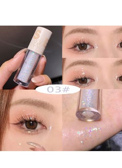 KASTWAVE Liquid Glitter Eyeshadow - Long-Lasting, Waterproof, Long Lasting, Quick-Drying, Non-Greasy, Create multi-dimensional Beauty Eye Looks easily (5PCS)  - Image 4