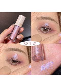 KASTWAVE Liquid Glitter Eyeshadow - Long-Lasting, Waterproof, Long Lasting, Quick-Drying, Non-Greasy, Create multi-dimensional Beauty Eye Looks easily (5PCS)  - Image 2