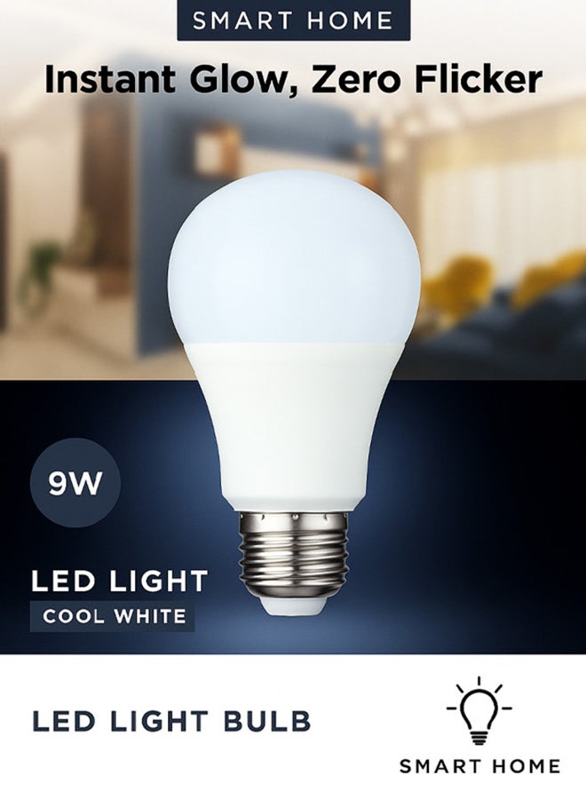 Max D110 LED Bulb M-B1110-E 9W E27 WH Pack of 3 - Image 5