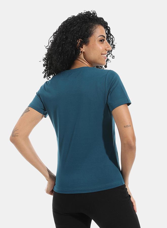 Xtcy Single Lycra Half Sleeve Wide Neck Bodysuit women - Image 3