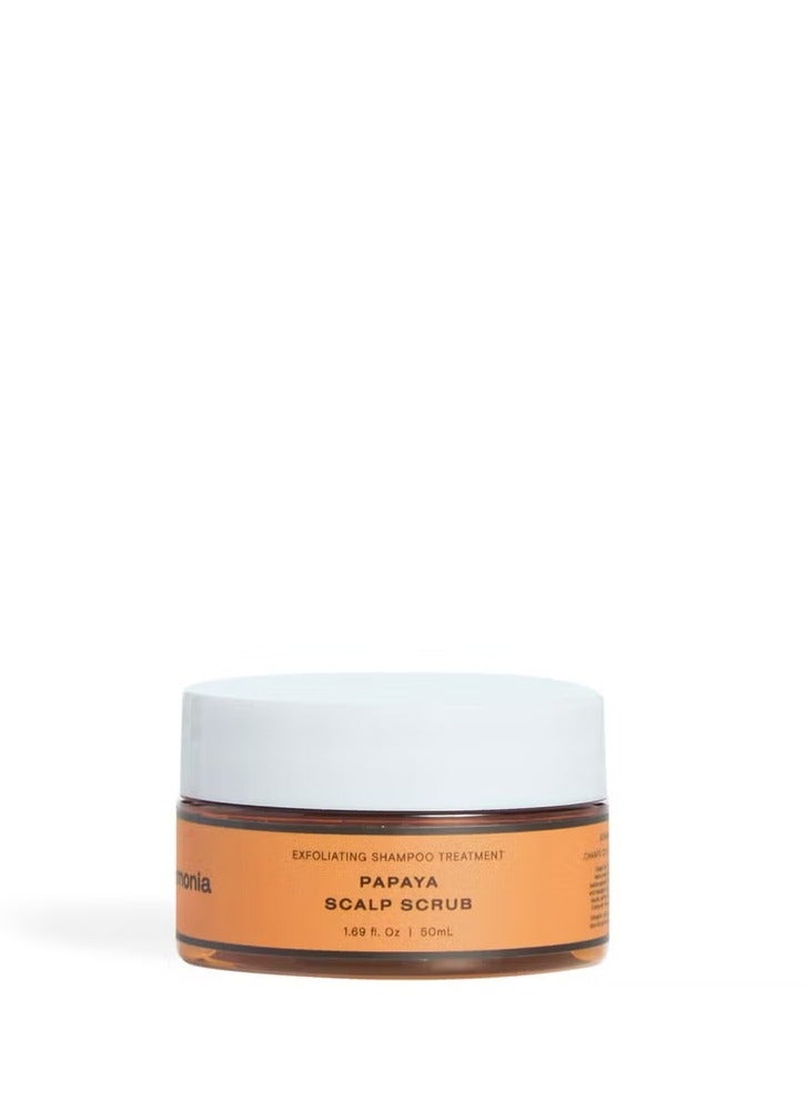 Ceremonia Mini Papaya Scalp Scrub 50ml - Image 1