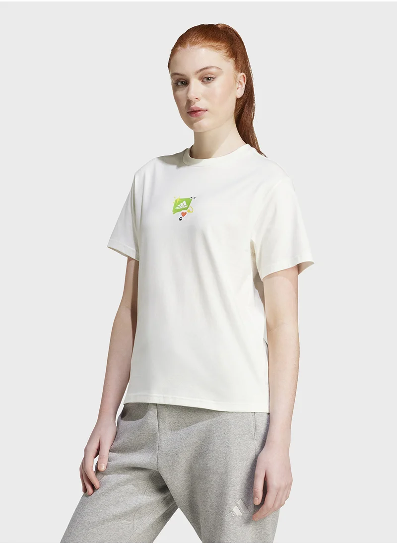 Adidas Remoji Graphic T-Shirt