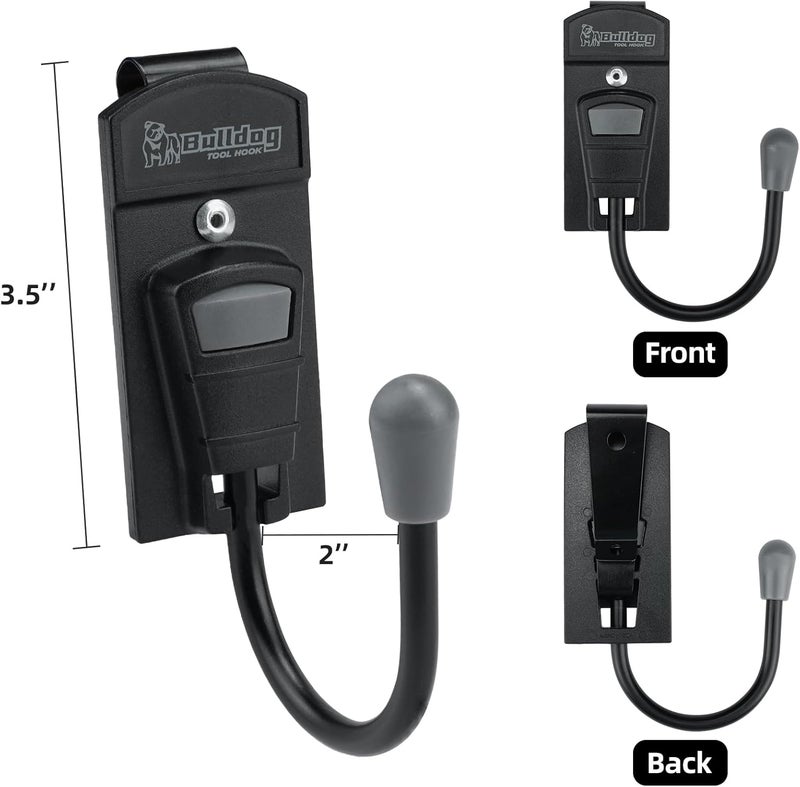 KUNN Power Tool Holster Cordless Drill Holster/Single Hook with Metal Clip for Easy Attachment - Image 4