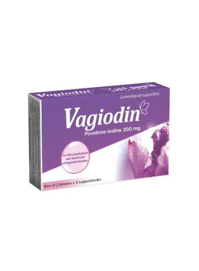 Vaginal Suppository 10’s (Povidone‑Iodine 200 mg)
