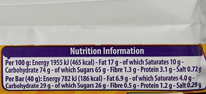Cadbury Crunchie Chocolate Bars - 8 Individually Wrapped 40g Bars - Image 2