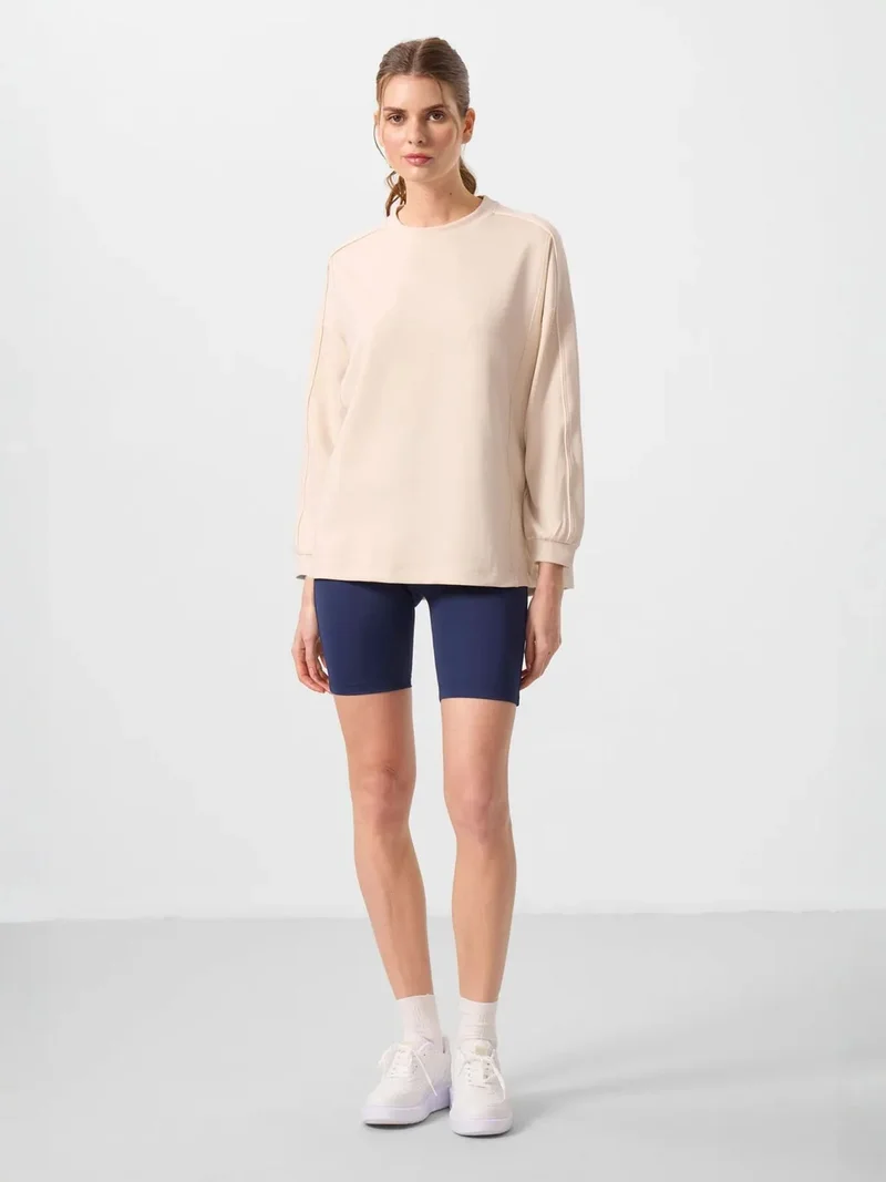 تومي لايف TOMMY Oversized Long Striped Tunic Top