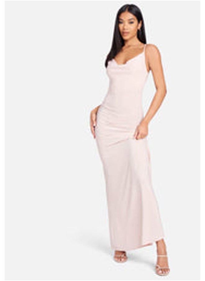 bebe LUREX KNIT GOWN  - Image 1