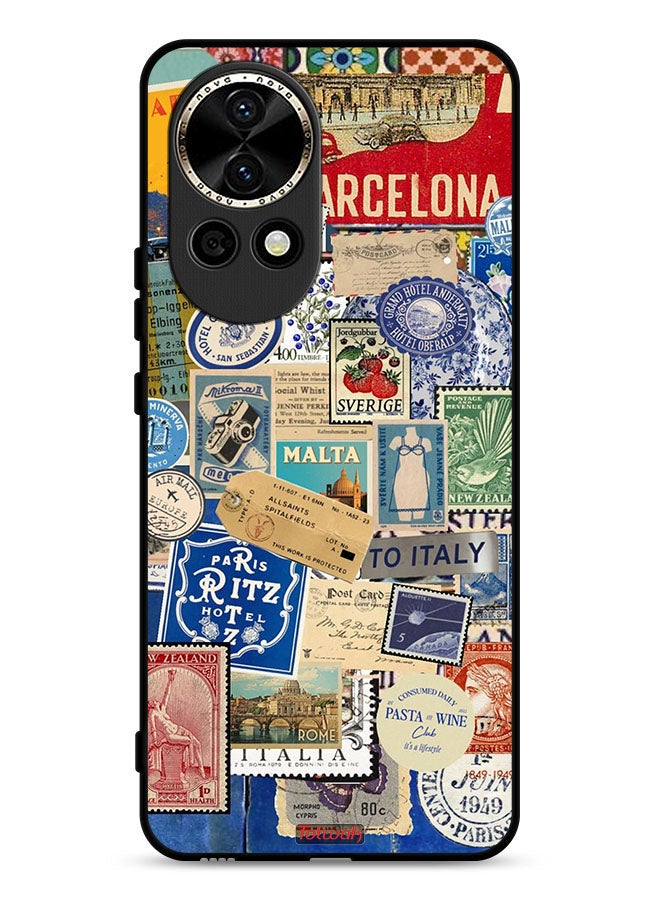 Tolwak غطاء واقي لهاتف هواوي نوفا 13 5G ملصقات من مدن مختلفة - Image 1