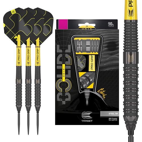 Target Darts Bolide Void 02 22G 90% Tungsten Swiss Point Steel Tip Darts Set - Image 1