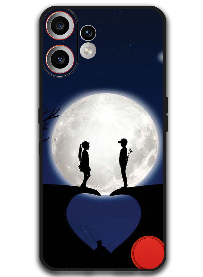 Theodor Case Compatible with Nothing CMF Phone 2 Pro 6.77 Inch Protection Shockproof Bumper Cover Lovers On Hill - Image 1