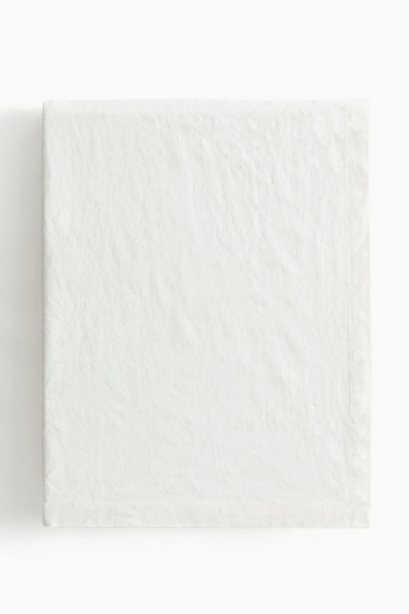 اتش اند ام مفرش مائدة من مزيج الكتان