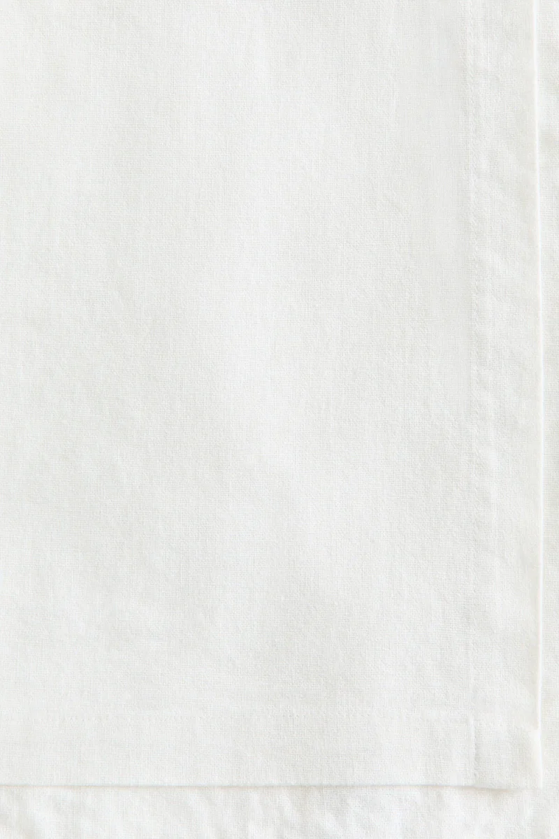 اتش اند ام مفرش مائدة من مزيج الكتان