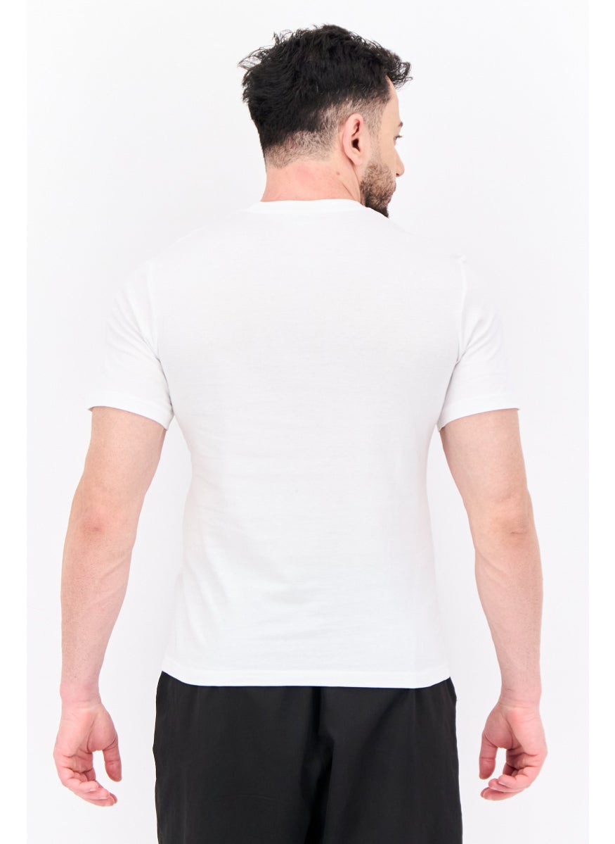 nickelodeon Men Crew Neck Short Sleeve Graphic T Shirt, White  - Image 3
