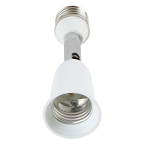 ELECTOP Light Socket Extender 90 Degree Bending E27 to E27 Bulb Base Lamp Holder 180 Degree Adjustable Adapter - Image 3