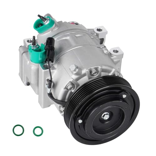 ILONPA ضاغط مكيف هواء جديد لهيونداي أزيرا 3.3L 3.8L 2006-2011، لسانتا في 2.7L 07-09، لسوناتا 2.4L 3.3L 06 07 08، لكيا أوبتيما 06 07 2.7L، لسورينتو 2.4L 12-13، لماغنتيس 2.4L 2.7L - Image 1