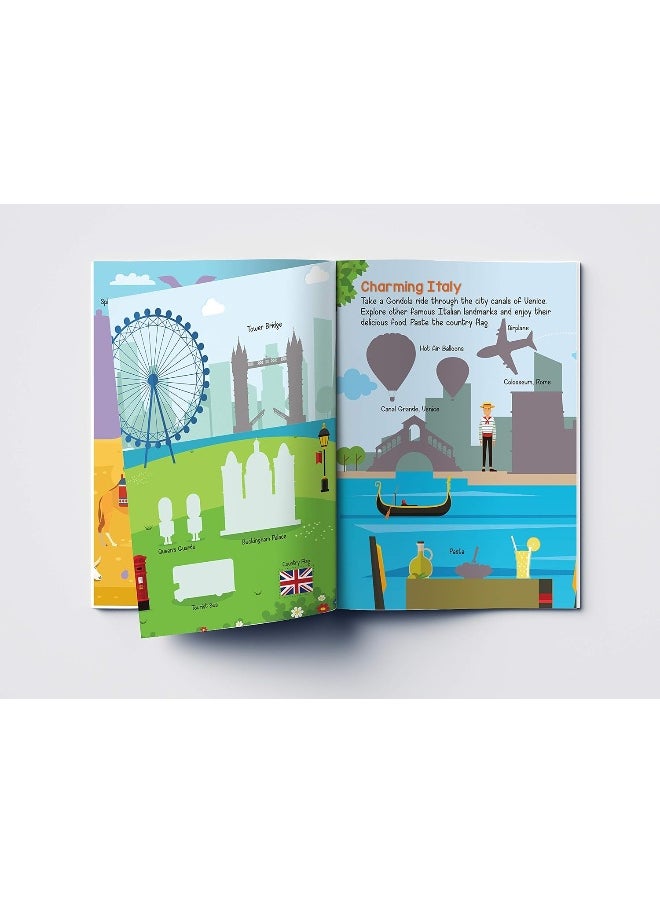null - My First Travel Sticker Book (Exciting Sticker Books With 1 Plus Colourful Stickers) Paperback by Wonder House Books - Image 1