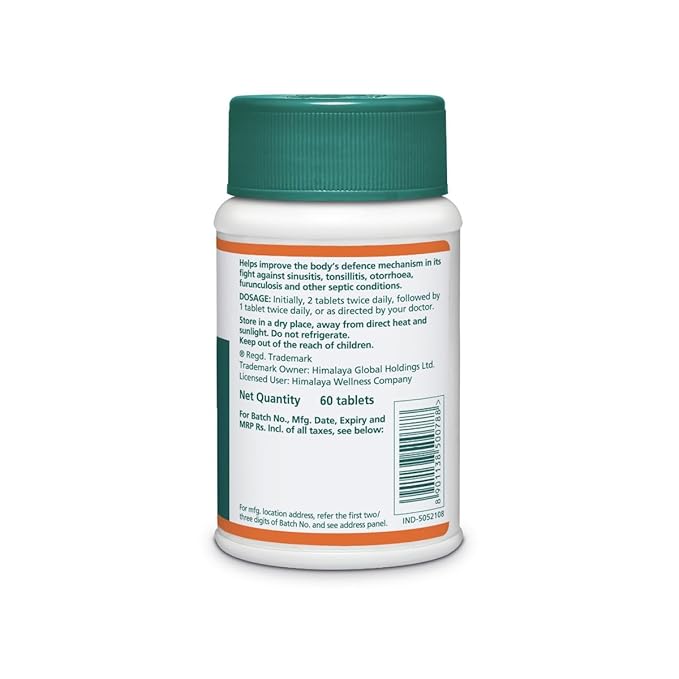 HIMALAYA SEPTILIN TAB 60'S - Image 3