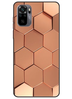 Protective Case Cover For Xiaomi Redmi Note 10S Hexagons