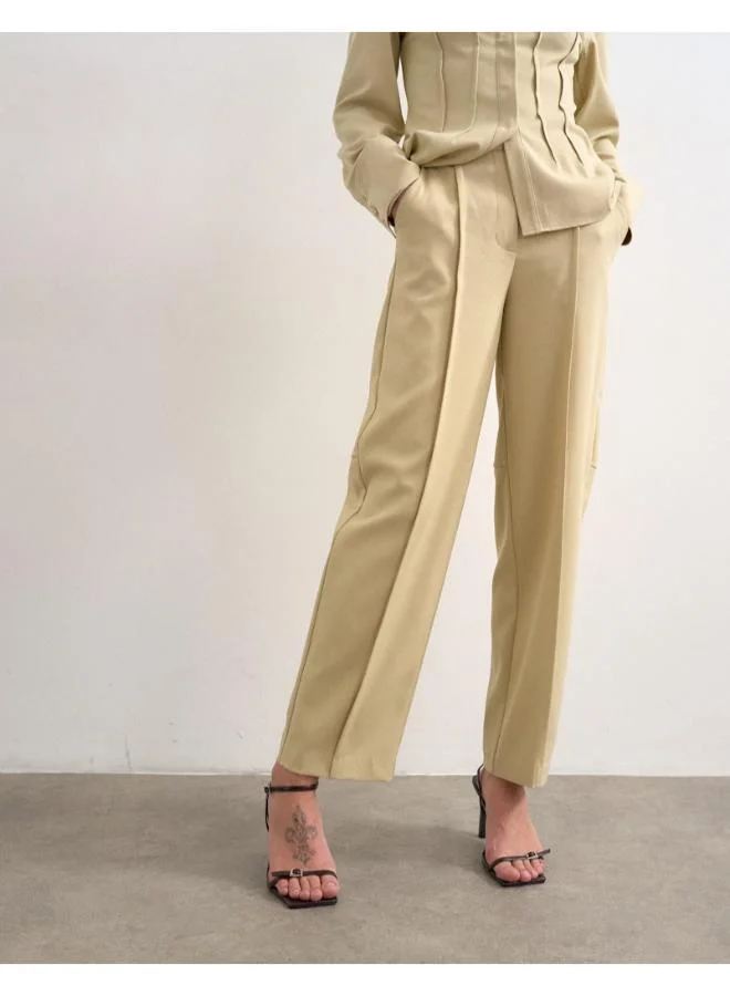 TOPSHOP Casual Wide Leg Trousers