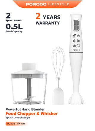 White - Food Chopper & Whisker