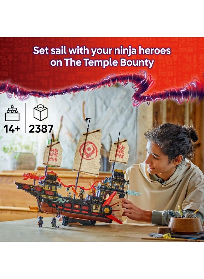 ليغو مجموعة بناء لعبة سفينة تيمبل باونتي 71848 من ليغو® NINJAGO®‎  - Image 3