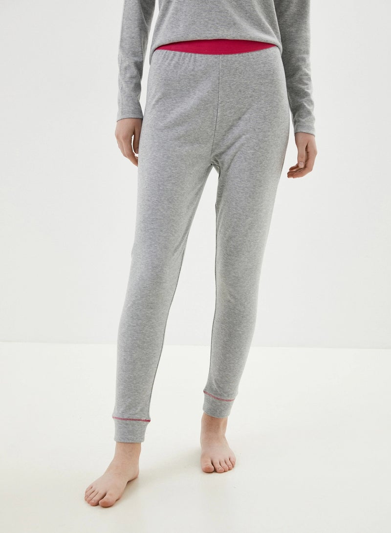 dagi Button Detail Top & Pyjama Set - Image 4