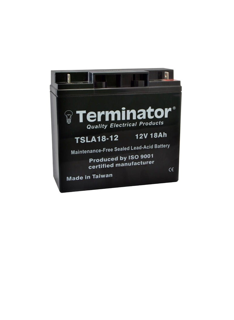 Terminator Terminator Sealed Lead Acid Battery 12V-18Ah TSLA 18-12  - Image 1