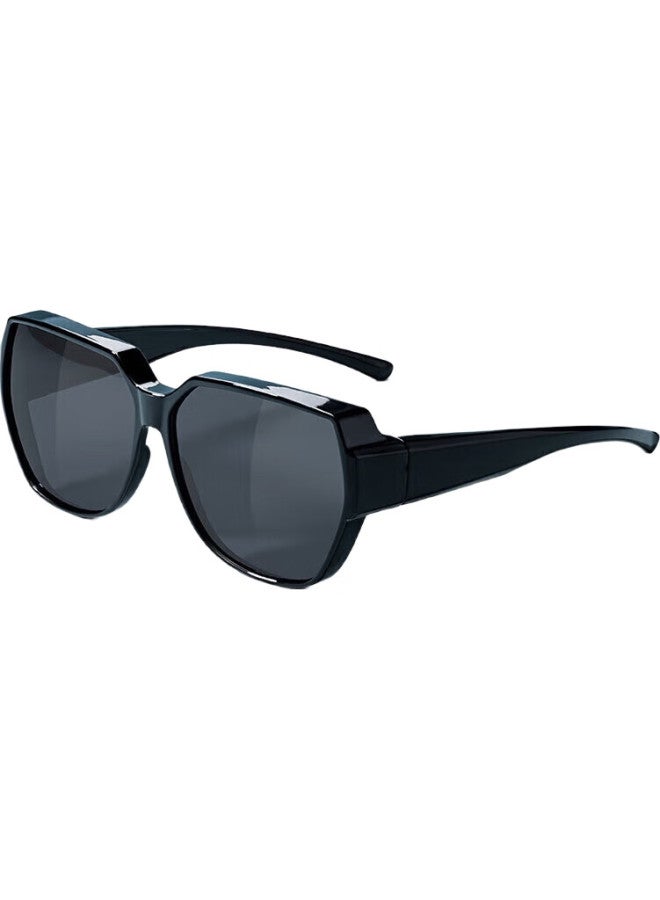 CAXMAN Myopia Glasses Specialized Clip-On Sunglasses For Men And Women, Polarized Sunglasses For Driving, Uv Protection Glasses 3033B01 - Image 3