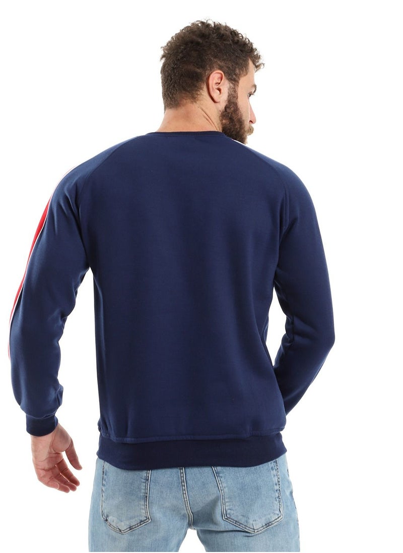 Caesar - Sweatshirts Round With Line On The Shoulder - Image 1