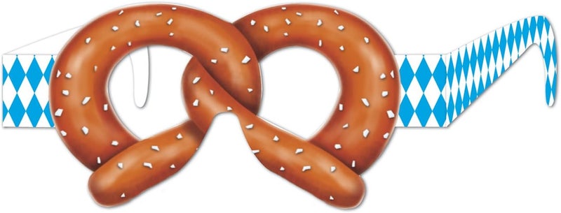 Beistle Pretzel Eyeglasses - Image 1