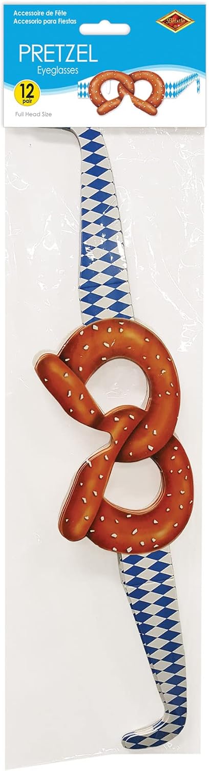 Beistle Pretzel Eyeglasses - Image 5