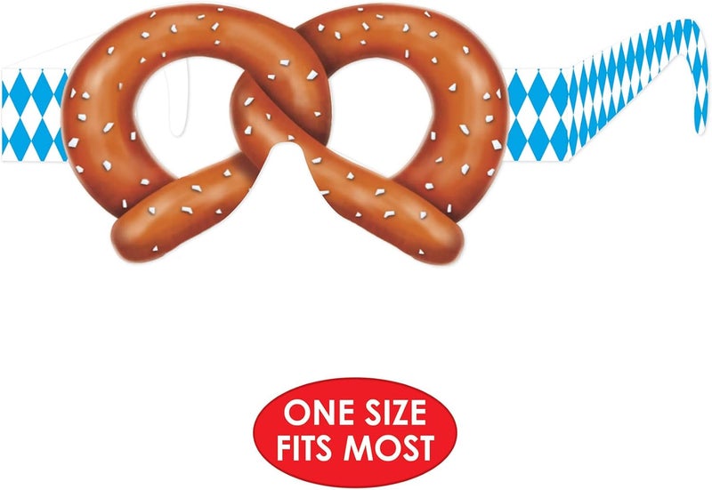Beistle Pretzel Eyeglasses - Image 4