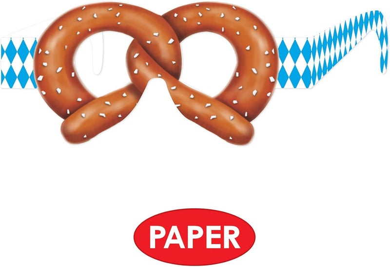 Beistle Pretzel Eyeglasses - Image 3