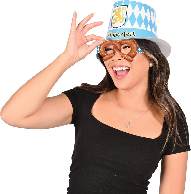 Beistle Pretzel Eyeglasses - Image 2