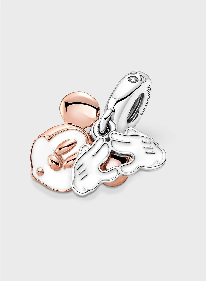 PANDORA Disney Mickey Mouse Double Dangle Charm