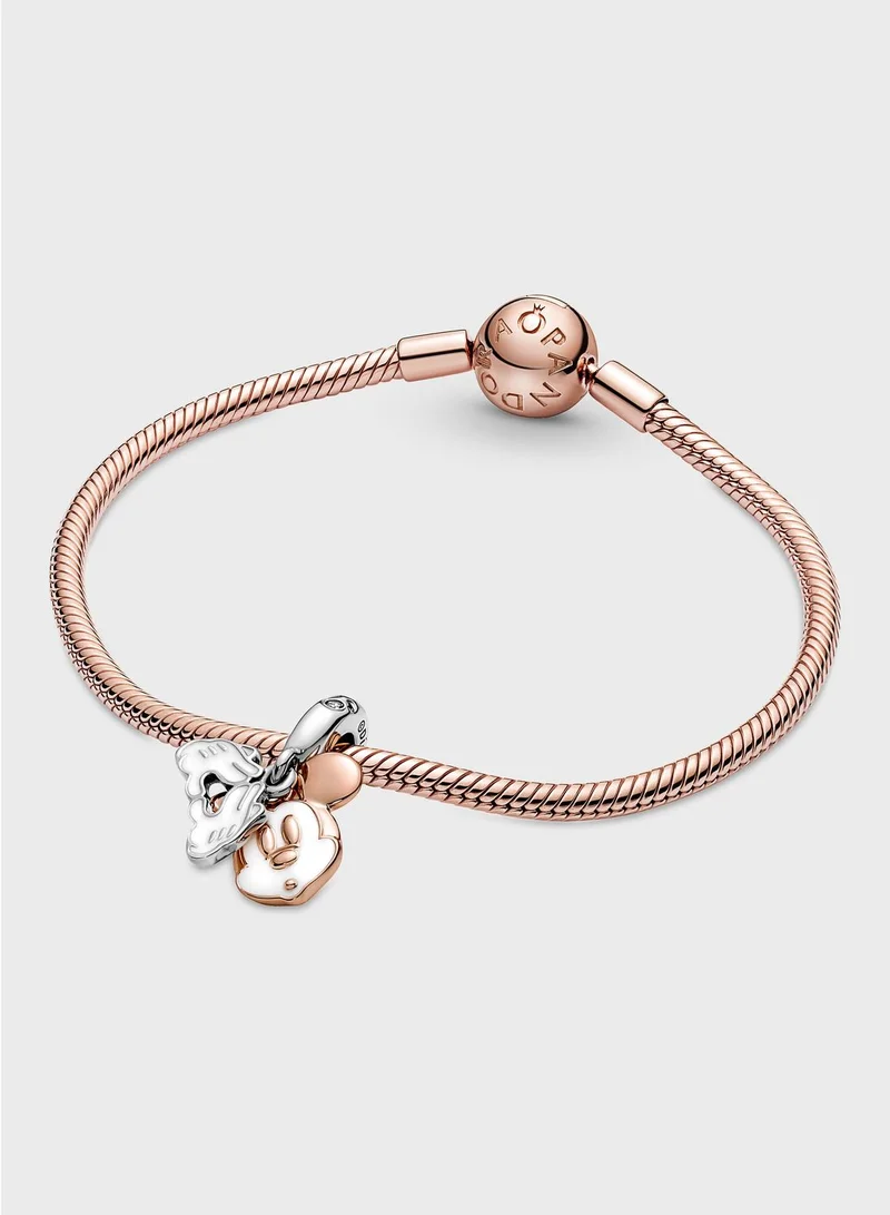 PANDORA Disney Mickey Mouse Double Dangle Charm