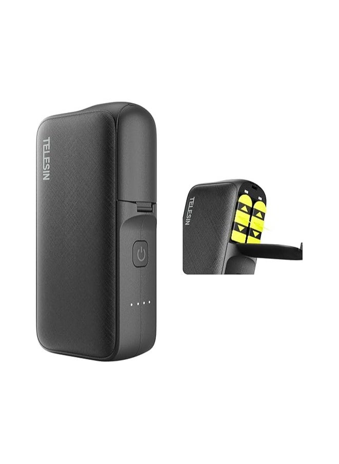 تيليسن شاحن طاقة من TELESIN لكاميرا GoPro HERO13 Black | صندوق شحن سريع محمول بسعة 10000 مللي أمبير لبطارية GoPro 13  - Image 1